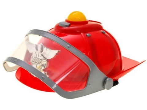 Zestaw strażaka kask światło dźwięk gaśnica Zestaw strażaka kask światło dźwięk gaśnica