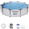 Basen stelażowy okrągły Bestway 56408 305 x 305 cm