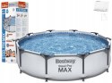Basen stelażowy okrągły Bestway 56408 305 x 305 cm