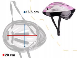 Kask na ROWER HULAJNOGA OCHRANIACZE REGULACJA