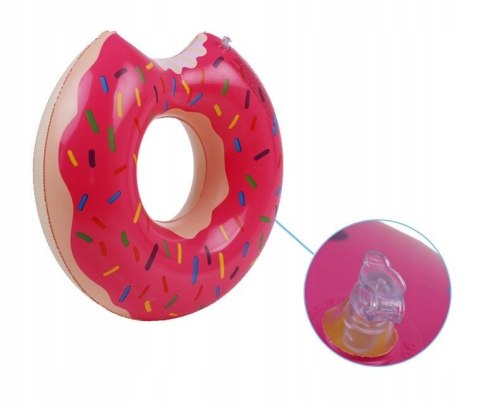 Kółko do pływania donut różowe duże Kółko do pływania donut różowe duże