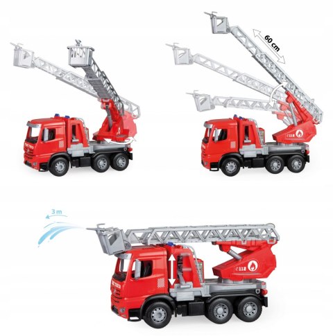 STRAŻ MERCEDES AROCS STRAŻAK DRABINA ARMATKA LENA STRAŻ MERCEDES AROCS STRAŻAK DRABINA ARMATKA LENA