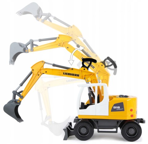 DUŻA KOPARKA LENA RUCHOMA ŁYŻKA Liebherr 48 cm DUŻA KOPARKA LENA RUCHOMA ŁYŻKA Liebherr 48 cm
