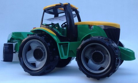 DUŻY TRAKTOR CIĄGNIK Z PRZYCZEPĄ JEŹDZIK 90cm DUŻY TRAKTOR CIĄGNIK Z PRZYCZEPĄ JEŹDZIK 90cm