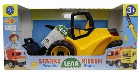 Spychacz Ładowarka Gigant Autko Lena Ruchomy 70 cm