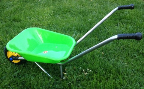 TACZKA METALOWA DLA DZIECKA DUŻE TACZKI