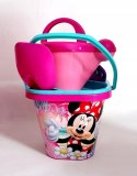 Wiaderko komplet do piasku Myszka Minnie Mouse