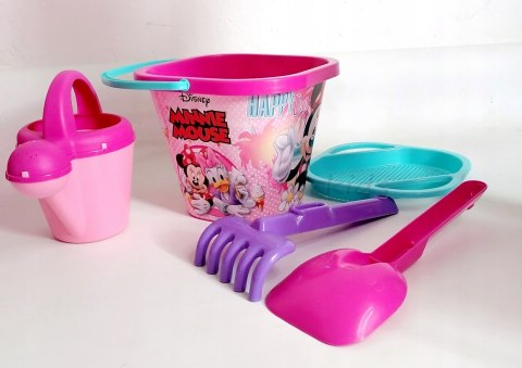 Wiaderko komplet do piasku Myszka Minnie Mouse