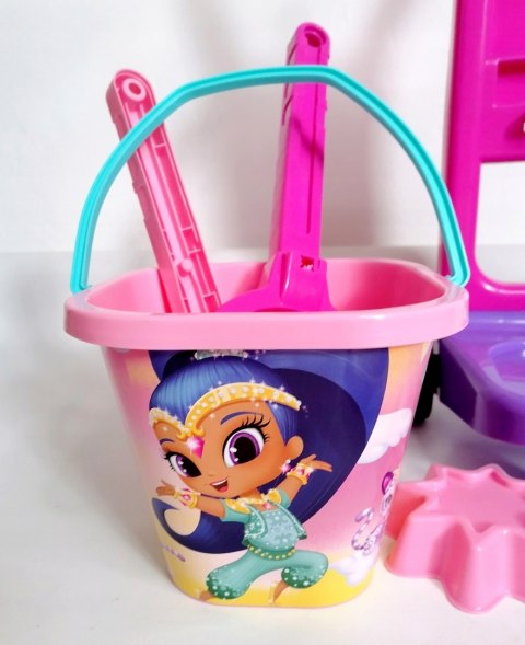 ZESTAW DO PIASKU WÓZEK Shimmer&Shine WADER ZESTAW DO PIASKU WÓZEK Shimmer&Shine WADER