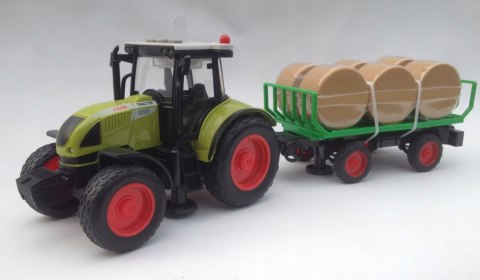 2x TRAKTOR Z PRZYCZEPĄ DUŻY ZESTAW ŚWIATŁO DZWIĘK 2x TRAKTOR Z PRZYCZEPĄ DUŻY ZESTAW ŚWIATŁO DZWIĘK