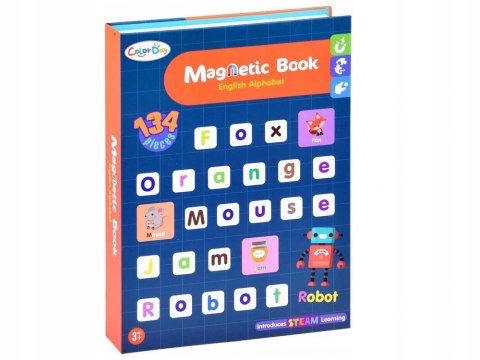 Alfabet literki układanka magnetyczna ZA3769 Alfabet literki układanka magnetyczna ZA3769