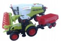 Kombajn Traktor ciagnik Duży Zestaw Rolnik FARMA