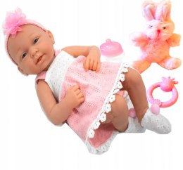 LALKA BOBAS BABY GUMOWA W UBRANKU NIEMOWLAK