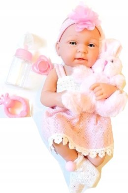LALKA BOBAS BABY GUMOWA W UBRANKU NIEMOWLAK