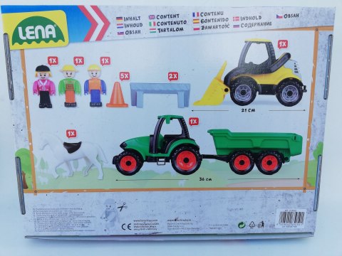 LENA POJAZDY KOPARKA SPYCH TRAKTOR PRZYCZEPA 13 EL LENA POJAZDY KOPARKA SPYCH TRAKTOR PRZYCZEPA 13 EL