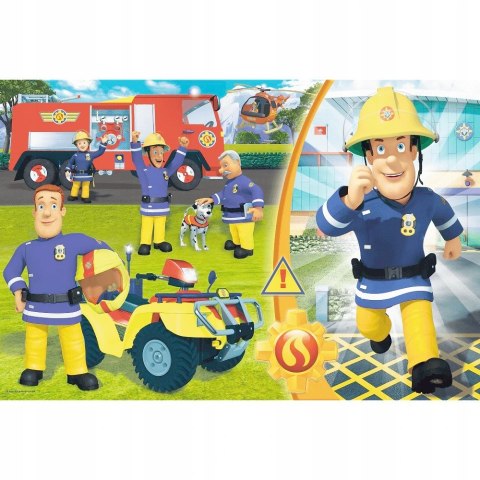 MAXI PUZZLE DZIELNY STRAŻAK SAM 24 EL.TREFL DUŻE MAXI PUZZLE DZIELNY STRAŻAK SAM 24 EL.TREFL DUŻE