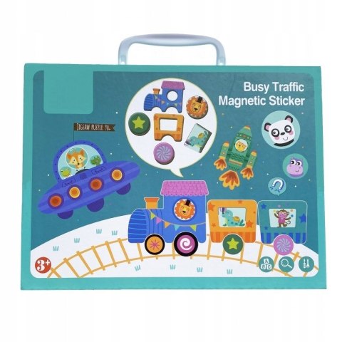MAGNETIBOOK MAGNETYCZNA UKŁADANKA POJAZDY MAGNETIBOOK MAGNETYCZNA UKŁADANKA POJAZDY
