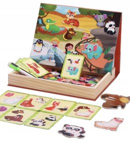 MAGNETYCZNA UKŁADANKA PUZZLE ZWIERZĘTA