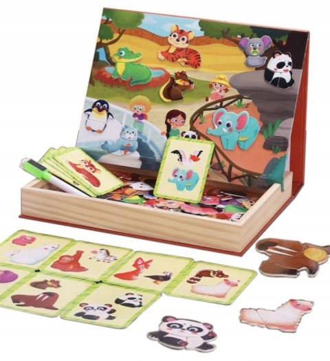 MAGNETYCZNA UKŁADANKA PUZZLE ZWIERZĘTA MAGNETYCZNA UKŁADANKA PUZZLE ZWIERZĘTA