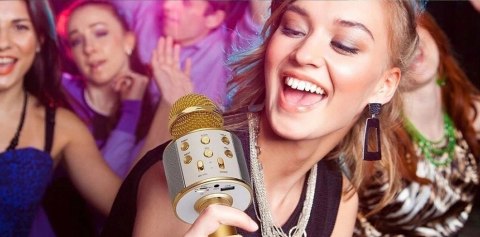Mikrofon bezprzewodowy karaoke głośnik