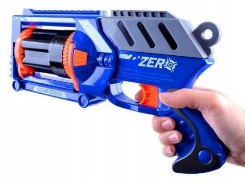 Pistolet BLASTER naboje piankowe 10szt broń ZA3286 Pistolet BLASTER naboje piankowe 10szt broń ZA3286