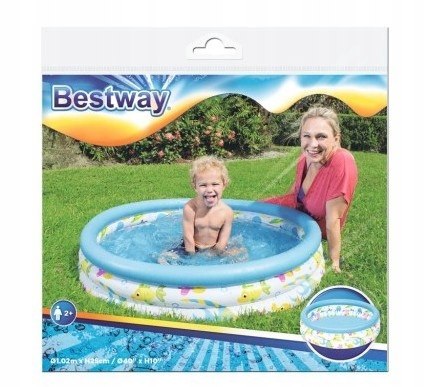 Basenik dla dzieci 102x25 cm Bestway Basenik dla dzieci 102x25 cm Bestway