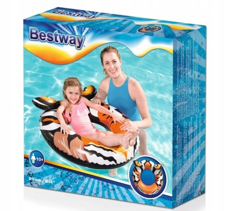 Bestway DUŻE KOŁO KÓŁKO Rainbow 91cm Bestway DUŻE KOŁO KÓŁKO Rainbow 91cm