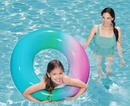 Bestway DUŻE KOŁO KÓŁKO tęczowe 91cm