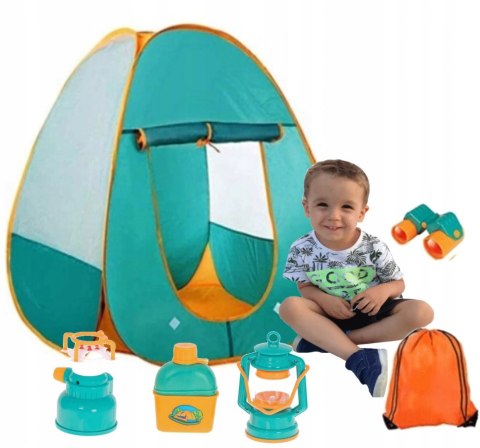 DOMEK DLA DZIECI NAMIOT DO OGRODU DOMU+AKCESORIA