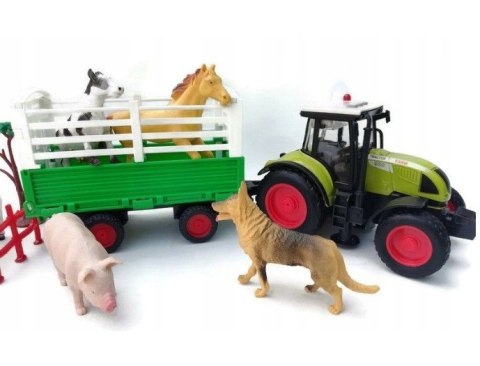 Duża Farma Zagroda Zwierzątka Traktor Przyczepa Duża Farma Zagroda Zwierzątka Traktor Przyczepa