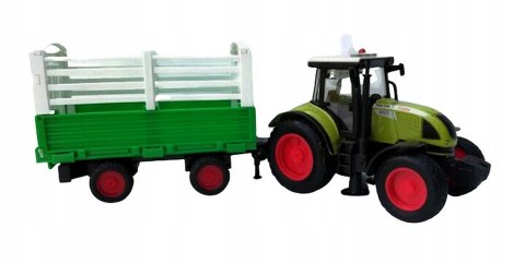 Traktor z przyczepą GUMOWE koła Traktor z przyczepą GUMOWE koła