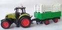 Traktor z przyczepą GUMOWE koła Traktor z przyczepą GUMOWE koła