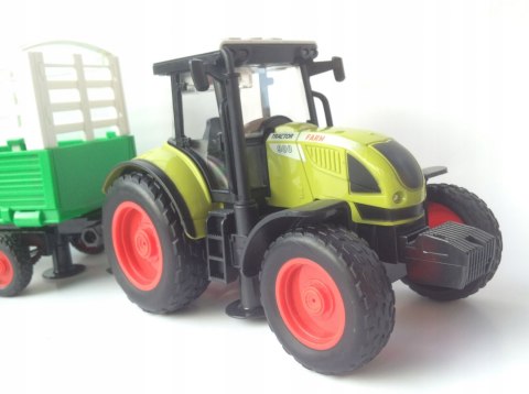 Traktor z przyczepą GUMOWE koła Traktor z przyczepą GUMOWE koła