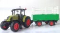 Traktor z przyczepą GUMOWE koła Traktor z przyczepą GUMOWE koła
