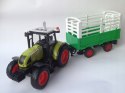 Traktor z przyczepą GUMOWE koła Traktor z przyczepą GUMOWE koła