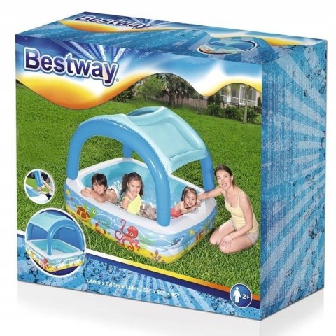 Bestway BASEN z odpinanym DASZKIEM 147cm 52192 Bestway BASEN z odpinanym DASZKIEM 147cm 52192