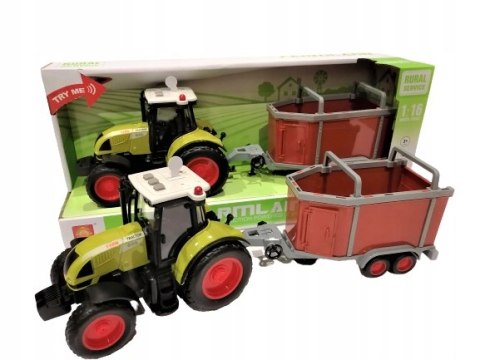 Duża Farma Zagroda Zwierzątka Traktor Przyczepa Duża Farma Zagroda Zwierzątka Traktor Przyczepa