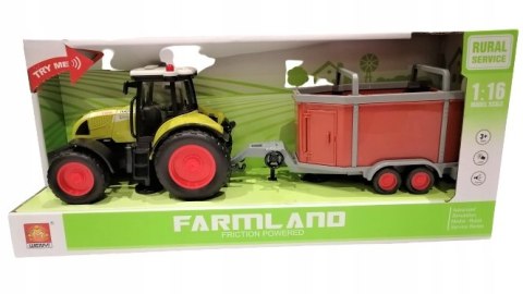 Duża Farma Zagroda Zwierzątka Traktor Przyczepa Duża Farma Zagroda Zwierzątka Traktor Przyczepa