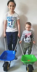 TACZKA METALOWA DLA DZIECKA DUŻE TACZKI TACZKA METALOWA DLA DZIECKA DUŻE TACZKI