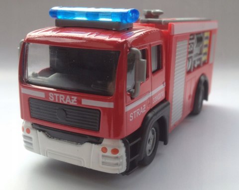 AUTO WÓZ STRAŻ 12CM Z POLSKIM GŁOSEM NAPĘD AUTO WÓZ STRAŻ 12CM Z POLSKIM GŁOSEM NAPĘD