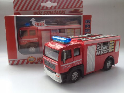 AUTO WÓZ STRAŻ 12CM Z POLSKIM GŁOSEM NAPĘD AUTO WÓZ STRAŻ 12CM Z POLSKIM GŁOSEM NAPĘD