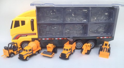 Auto TIR LAWETA zestaw Maszyny Budowlane auto Auto TIR LAWETA zestaw Maszyny Budowlane auto