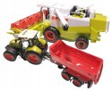 Kombajn Traktor ciagnik Duży Zestaw Rolnik FARMA Kombajn Traktor ciagnik Duży Zestaw Rolnik FARMA