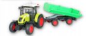TRAKTOR Z PRZYCZEPĄ DUŻY ZESTAW ŚWIATŁO DZWIĘK