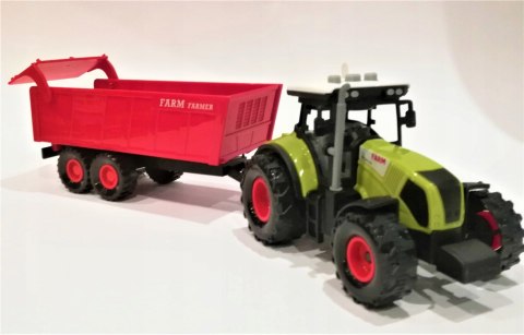 Traktor ciagnik Duży Zestaw Kombajn Rolnik FARMA Traktor ciagnik Duży Zestaw Kombajn Rolnik FARMA