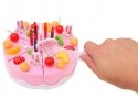 Tort urodzinowy do krojenia śliczny różowy Tort urodzinowy do krojenia śliczny różowy