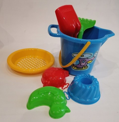 Wózek z rączką do ciągnięcia taczka wóz +wiaderko Wózek z rączką do ciągnięcia taczka wóz +wiaderko