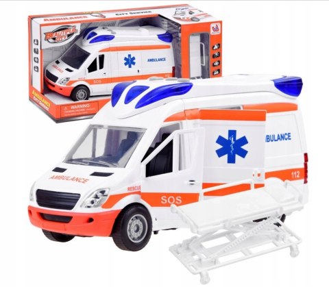 Auto autko KARETKA ambulans dźwięk światło syrena Auto autko KARETKA ambulans dźwięk światło syrena