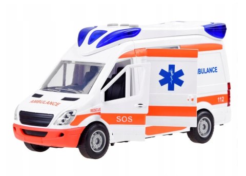Auto autko KARETKA ambulans dźwięk światło syrena Auto autko KARETKA ambulans dźwięk światło syrena