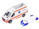 Auto autko KARETKA ambulans dźwięk światło syrena Auto autko KARETKA ambulans dźwięk światło syrena